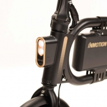 Bicicleta electrica foldabila Inmotion P1F Black, Viteza max. 30km/h, Putere motor 350W, Baterie  LG 36V  (8.7Ah)