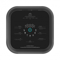 Purificator aer AlecoAir P80 TRADITIO, Filtru TRUE HEPA & Carbon, UV-C, WiFi, Multisenzor PM1, PM2.5, PM10, CO2, TVOC, Plasma