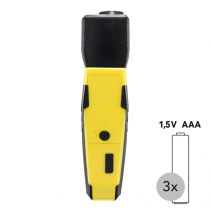 Pirometrul TROTEC BP21WP cu senzori cu aplicatie smartphone, Bluetooth, Valori minime si maxime, Alarma