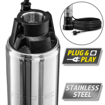 Pompa de adancime TROTEC TDP 370 E, Putere 700W, Capacitate de transport 5100 l/h