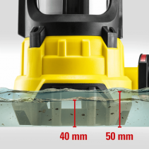 Pompa submersibilă de apa reziduala TWP 11000 ES, Putere 1100W, Capacitate de pompare 20.000 l/h, Inaltime avans 9m