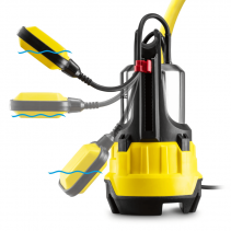 Pompa submersibilă de apa reziduala TWP 11000 ES, Putere 1100W, Capacitate de pompare 20.000 l/h, Inaltime avans 9m