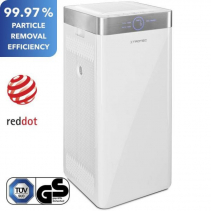 Purificator de aer Trotec AirgoClean 200E, Filtru True HEPA, pentru 66 mp, Ionizare, Indicator calitate aer