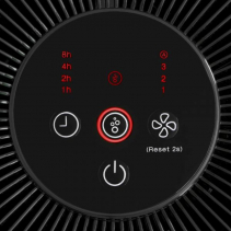 Purificator de aer Trotec AirgoClean 11E, Filtru True HEPA si Carbon, pentru 15 mp, Ionizare, Indicator calitate aer