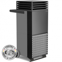Purificator profesional de aer  Trotec TAC V+ cu masca fonica  si carcasa gri bazalt cu filtru HEPA H14