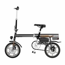 Bicicleta electrica foldabila Airwheel R6 Black, Viteza max. 20km/h, Putere motor 235W, Baterie LG 244.2Wh