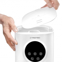 Umidificator cu ultrasunete TROTEC B7E, Lampa UV, Difuzor de aroma, Filtru carbon activ, Capacitate umidificare: 300 ml/h