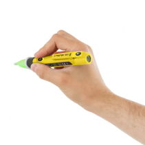 Detector tensiune TROTEC BE15, Display LED, Semnale sonore, Dioda luminoasa integrata, Lanterna integrata