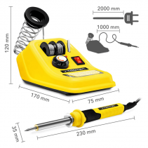 Statie de lipit PSIS 11-230V, Putere 48 W, Interval temperatura 150-500°C
