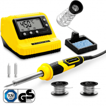 Statie digitala de lipit PSIS 10-230V, Putere 60W, 3 Trepte de temperatura, Interval temperatura 200-450 °C