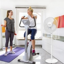 Ventilator cu picior TVE25S Trotec, 3 trepte de viteza, Telecomanda, Timer, Reglabil pe inaltime