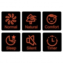 Ventilator cu picior TVE26S Trotec, 26 trepte de viteza, Telecomanda, Timer, Reglabil pe inaltime