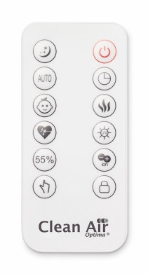 Umidificator si purificator Clean Air Optima CA607W, Lampa UV-C, Ionizare, Difuzor aroma, Display, Timer