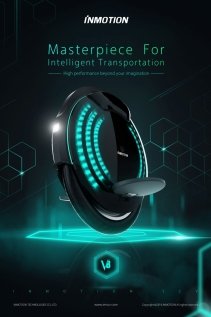 Monociclu electric cu o roata Inmotion V8 Black