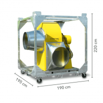 Ventilator centrifugal Trotec TFV 900