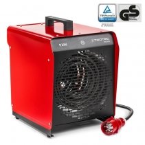 Aeroterma electrica TDS 50 E, Putere incalzire de 9000W, 3 Trepte de incalzire, Termostat, Debit de aer 845 m3/h