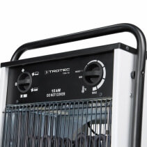 Aeroterma electrica TDS 75, Putere incalzire pana la 15000W, Debit de aer 1293 mc3/h, Termostat