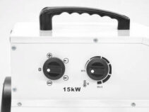 Aeroterma electrica TDS 75 R, Putere incalzire pana la 15000W, 4 Trepte incalzire, Termostat