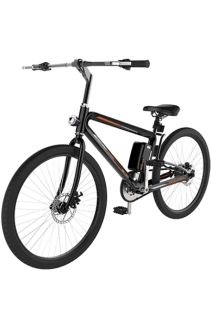 Bicicleta electrica Airwheel R8 Black, Viteza max. 20km/h, Putere motor 200W, Baterie LG 162.8Wh/36V