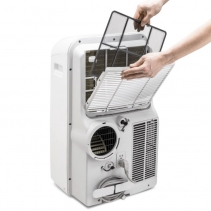 Aer Conditionat casnic Trotec PAC 3000X A+, Capacitate 10.000 Btu, Debit 420 mc/h, Telecomanda, Display, Pentru 40 mp