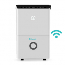 Dezumidificator AlecoAir D12 Junior, 12 litri/zi, Uscare Rufe, Debit Aer 80 mc/h, Higrostat, Timer