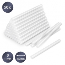 Set batoane transparente de lipici fierbinte Trotec, 50 bucati, Ø 11 mm