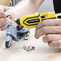 Set batoane transparente de lipici fierbinte Trotec, 50 bucati, Ø 7 mm