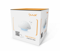 Proiector si lampa cu sunete Duux Alb, Microfon, Inchidere automata, Adaptor inclus