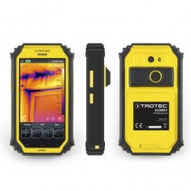 Camera termoviziune Trotec AC060V, Lampa foto LED, Precizie ± 2 °C, ± 2 %, Display tactil, Memorie 21GB