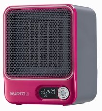 Aeroterma Ceramica Supra Ceram Digital Fucsia, Termostat, Timer, Filtru de aer lavabil, Display digital, Putere maxima 1500W