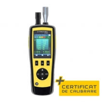 Contor particule pentru detectarea calitatii aerului TROTEC PC200 cu certificat de calibrare, Data logger 5000 valori