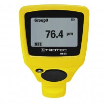 Aparat de masurare grosime strat de acoperire TROTEC BB25, Senzor dual, Bluetooth, Deconectare automata