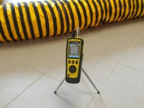 Contor particule pentru detectarea calitatii aerului TROTEC PC200, Data logger 5000 valori, Display LCD