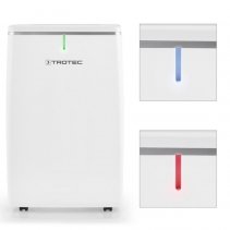 Dezumidificator Trotec TTK72E, 24l/zi, Debit 195mc/h, Pentru spatii de pana la 50mp, Display, Timer, Higrostat, Uscare rufe