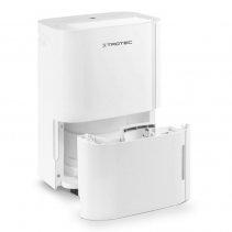 Dezumidificator Trotec TTK66E, 24l /24h, Functie uscare rufe, Debit 170 mc/h, Pentru 50mp, Higrostat integrat