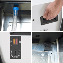 Dezumidificator TROTEC TTK 140 S, Debit de aer 580 m3/h, Capacitate dezumidificare 40l/zi