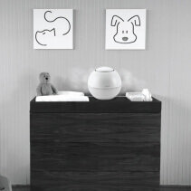 Umidificator Duux, rata umidificare 220 ml/ora, Timer, Aromaterapie, Lampa Veghe, pentru 15mp, consum 24W/h