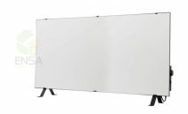 Panou ceramic Ensa CR1000T White, Putere maxima 1000W, Termostat, Protectie IP44, Pentr spatii de pana la 18mp