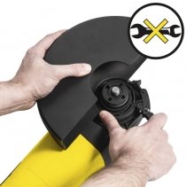 Polizor unghiular PAGS 10-230, Maner Softgrip, Putere motor 2000W, Cap angrenaj aluminiu