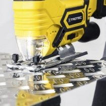 Ferăstrău pendular cu acumulator PJSS 10-20V, Putere 45W, Lumina LED integrata