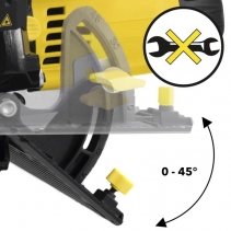 Ferăstrău circular de mână Trotec PCSS 10-1400, Putere motor 1400W, Intariri SoftGrip