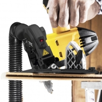 Fierastrau circular de mana Trotec PCSS 10-20V, Comutator pornire/oprire cu Quickstop