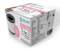 Filtru 3 in 1 pentru purificatorul AlecoAir P15 KIDDO, compatibil si cu P14 MINIO