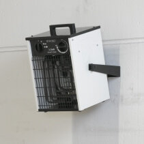 Aeroterma electrica TDS 20, Putere incalzire pana la 3300W, Debit de aer 355 m3/h, Termostat, Protectie IP44