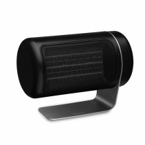 Aeroterma ceramica DUUX Twist Black, Putere 1550W, 2 Trepte de incalzire, Recomandat pentru 40 m2, Unghi reglabil 50⁰