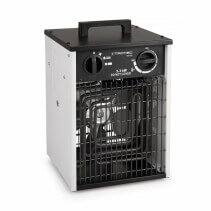 Aeroterma electrica TDS 20, Putere incalzire pana la 3300W, Debit de aer 355 m3/h, Termostat, Protectie IP44