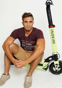 Trotineta electrica Myway Inokim Light Hero Green, Display, Viteza max. 25 km Motor 300W, Baterie Litiu-Ion: 36V/7.8Ah