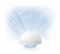 Proiector si lampa cu sunete Duux Alb, Microfon, Inchidere automata, Adaptor inclus