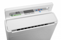 Dezumidificator Meaco DD8L Zambezi, 12l/zi, Debit 150mc/h, Pentru 25mp, Higrostat, Timer, Functie ionizare si blocare copii