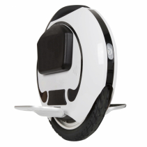 Monociclu electric KingSong KS-16S White, autonomie 40km, motor 1200W, LED-uri color, roata 16 inci